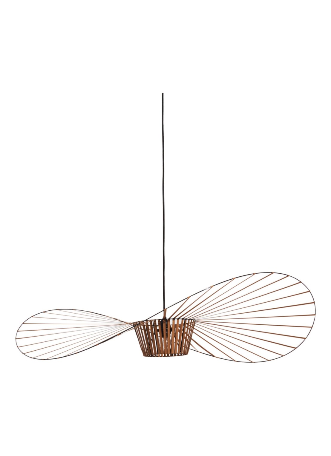 Petite Friture Vertigo hanglamp Ø 110 cm - voorkant brons