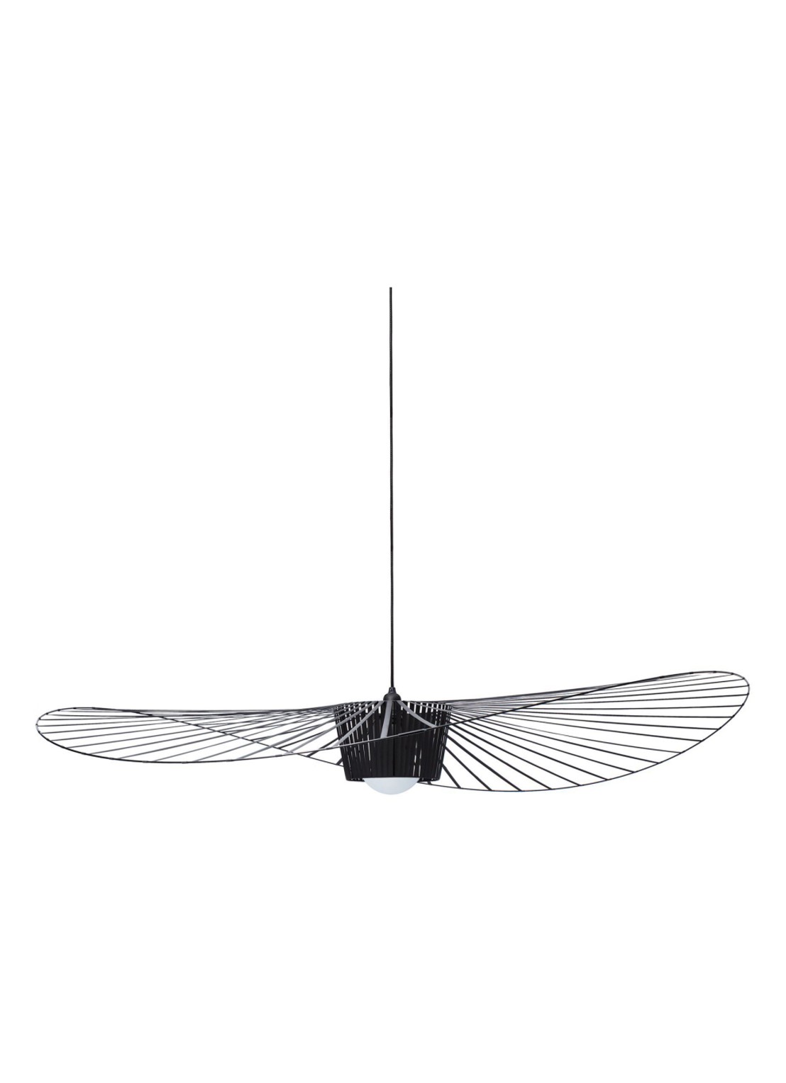 Petite Friture Vertigo hanglamp Ø 140 cm - voorkant zwart