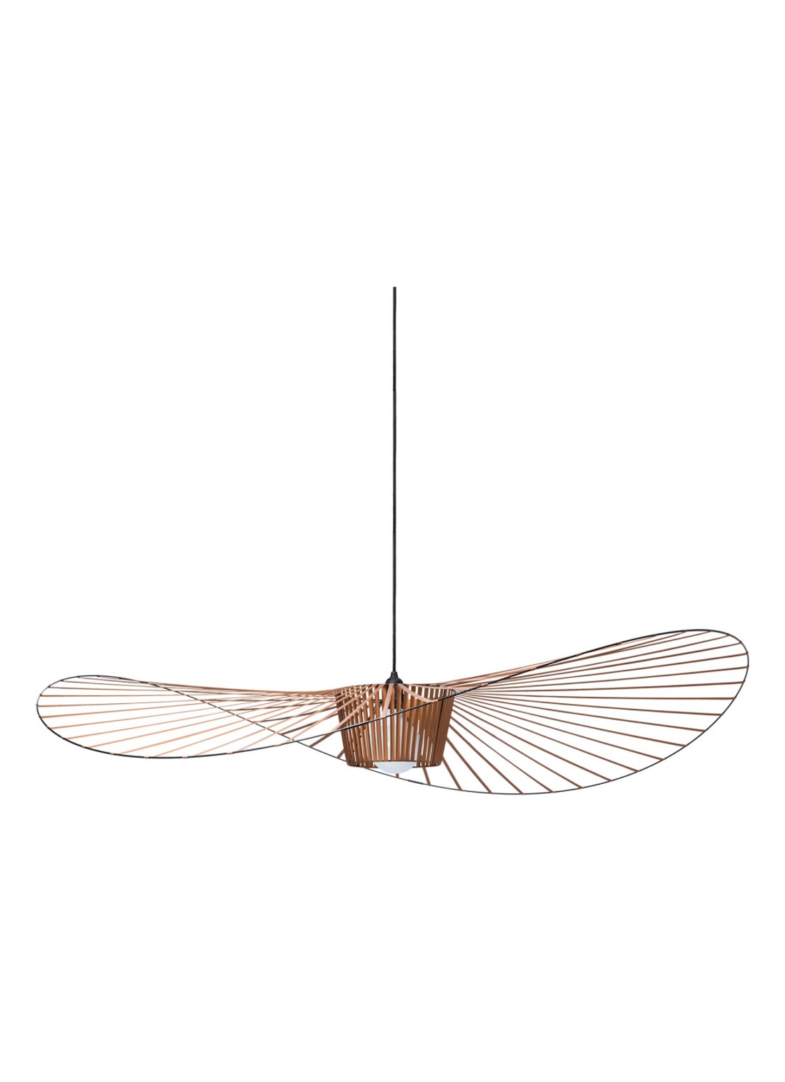 Petite Friture Vertigo hanglamp Ø 140 cm - voorkant brons