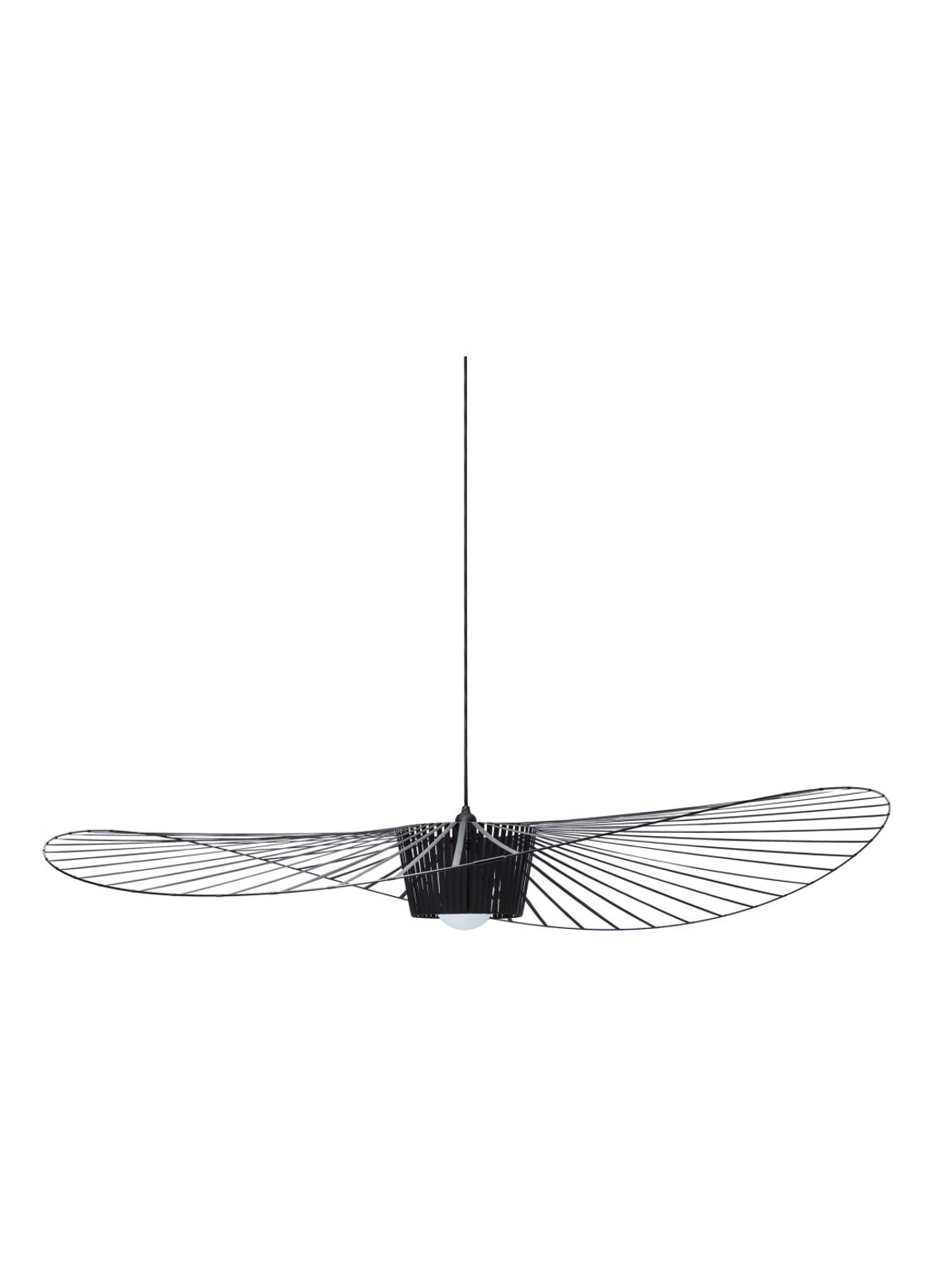 Petite Friture Vertigo hanglamp Ø 200 cm - voorkant zwart
