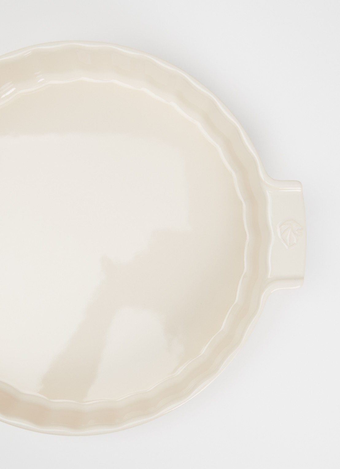 Peugeot Appolia taartvorm 28 cm - voorkant 2 beige