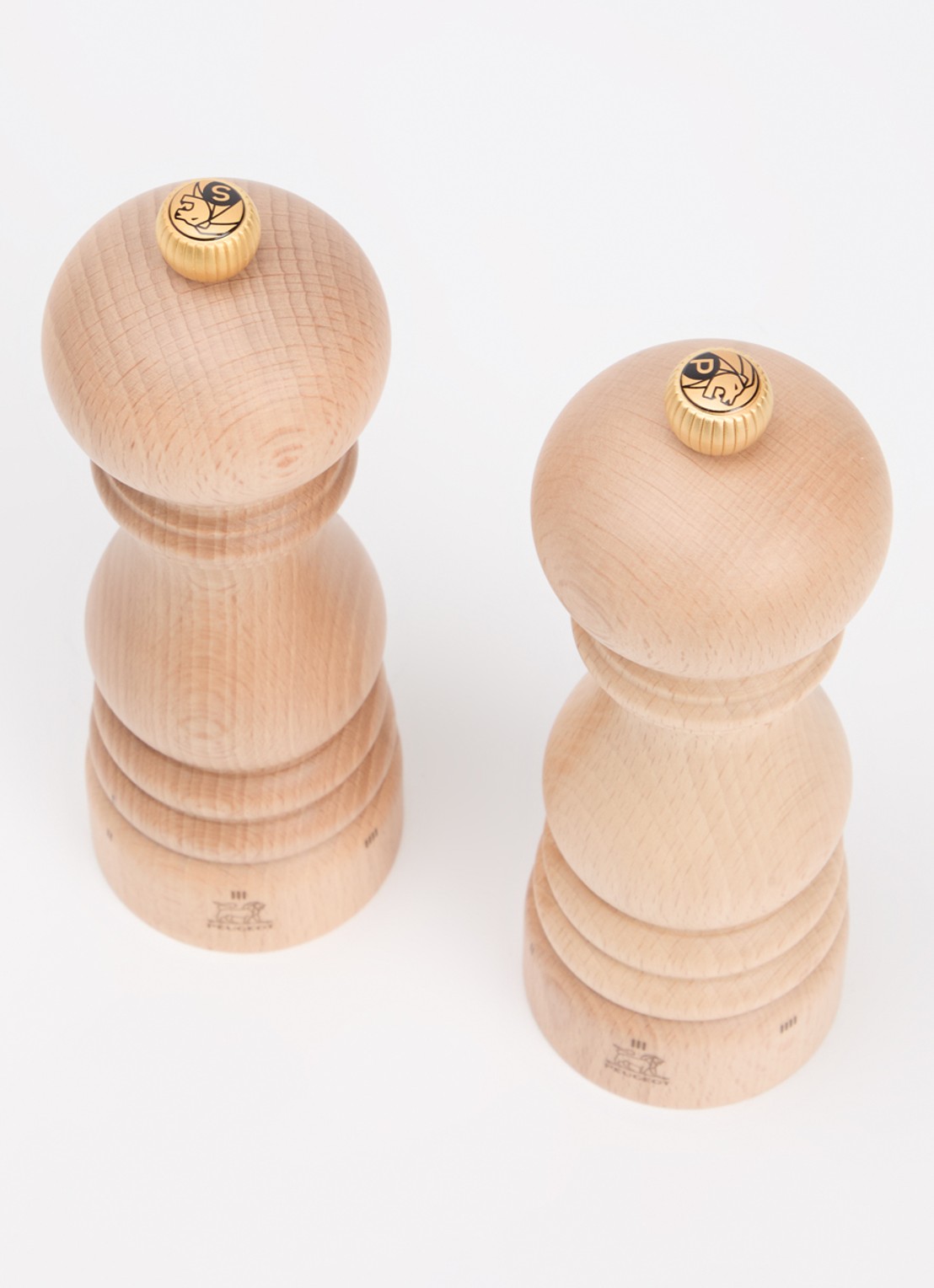 Peugeot Duo Paris U'Select peper- en zoutmolen 18 cm 2-delig - voorkant 2 beige