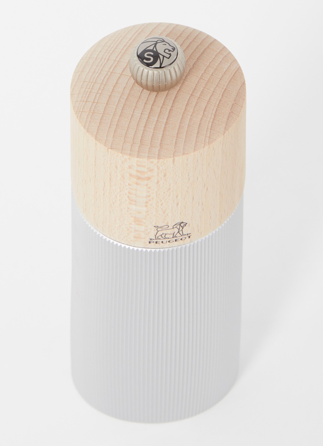Peugeot Line Manuele zoutmolen 18 cm - voorkant 2 wit