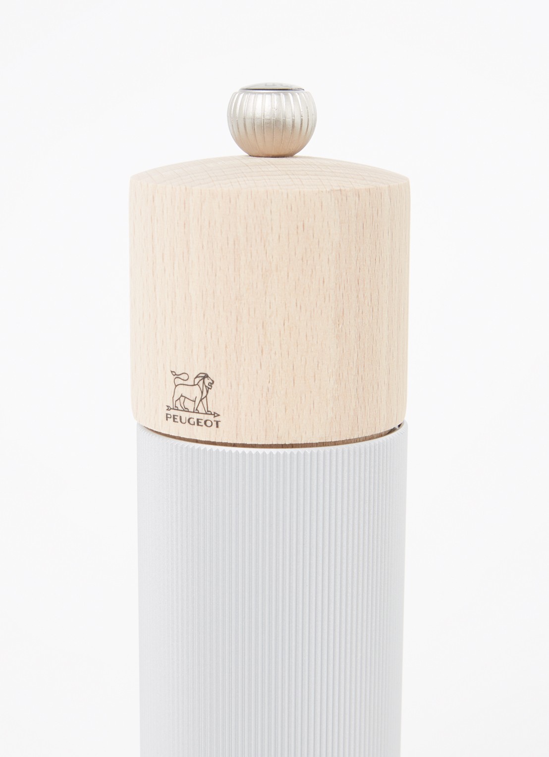 Peugeot Line zoutmolen 22 cm - voorkant 2 zilver