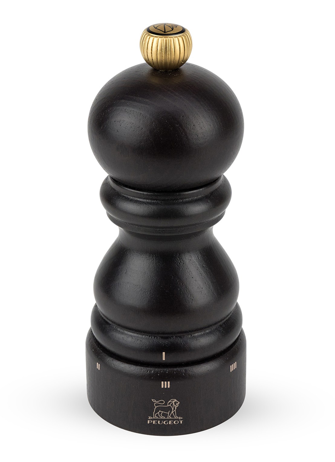 Peugeot Paris pepermolen 13 cm - voorkant donkerbruin