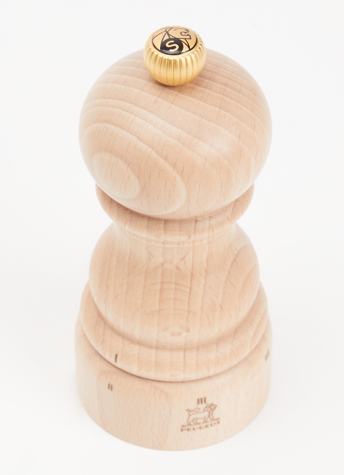 Peugeot Paris U'Select zoutmolen 12 cm - voorkant 2 beige
