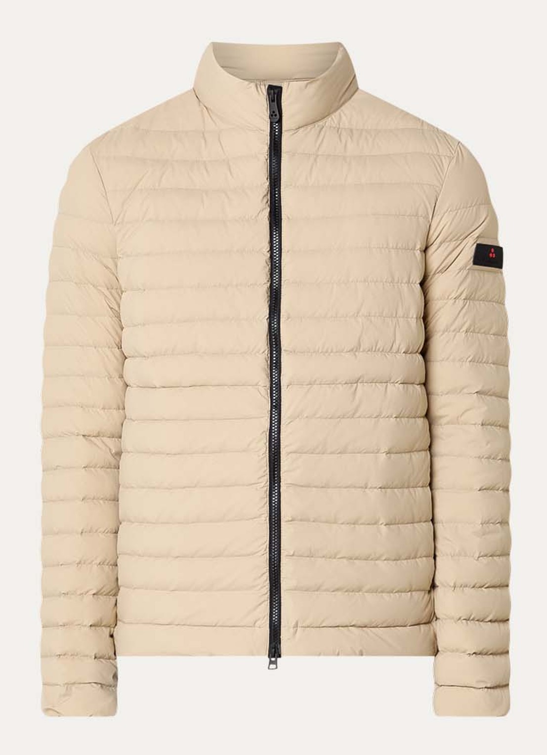 Peuterey Flobots gewatteerd jack met ritszakken - voorkant beige