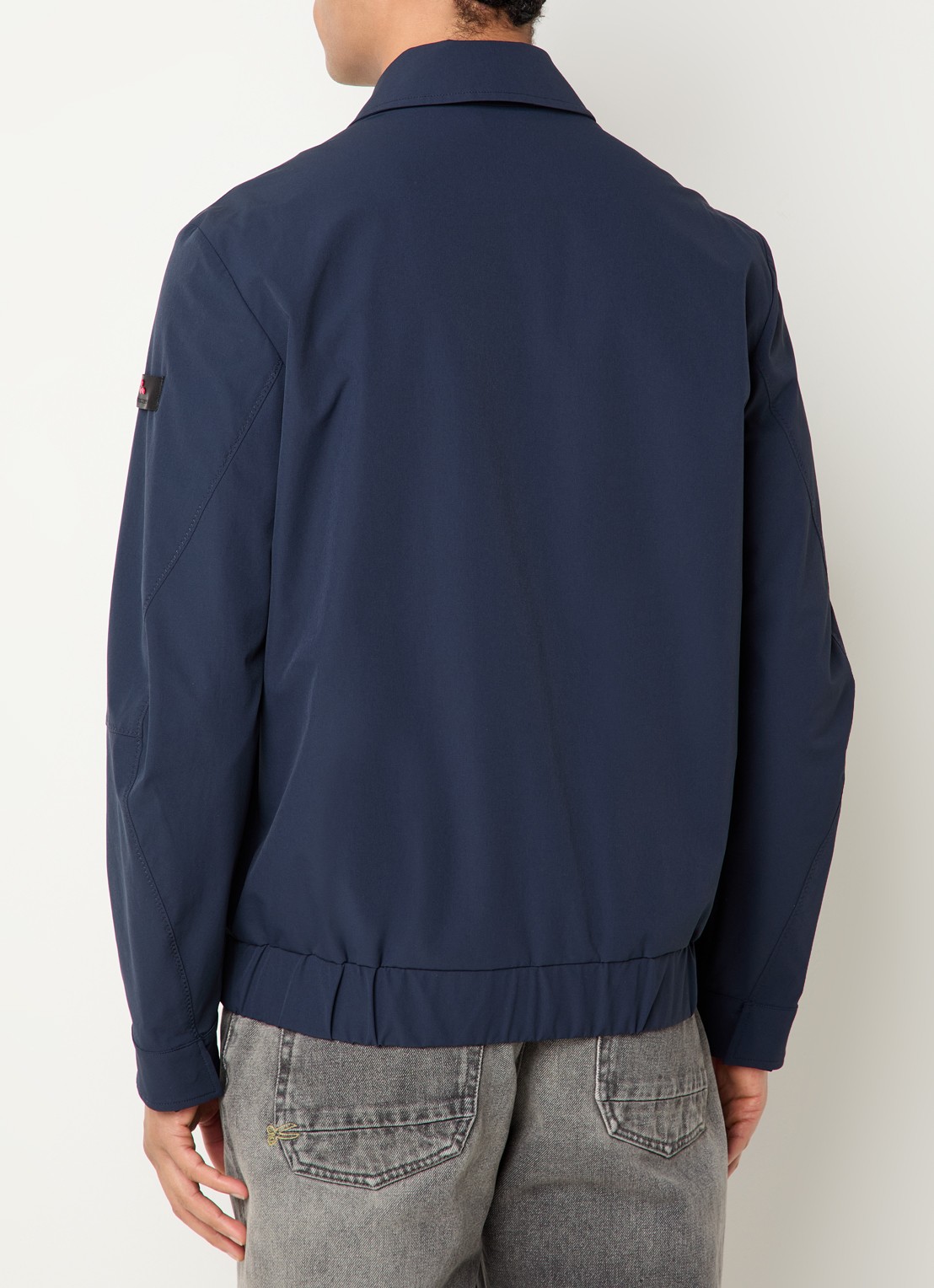 Peuterey Jack met steekzakken - achterkant donkerblauw