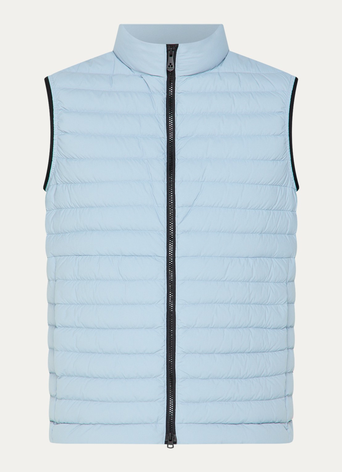 Peuterey Moise gewatteerde bodywarmer met donsvulling - voorkant 2 lichtblauw