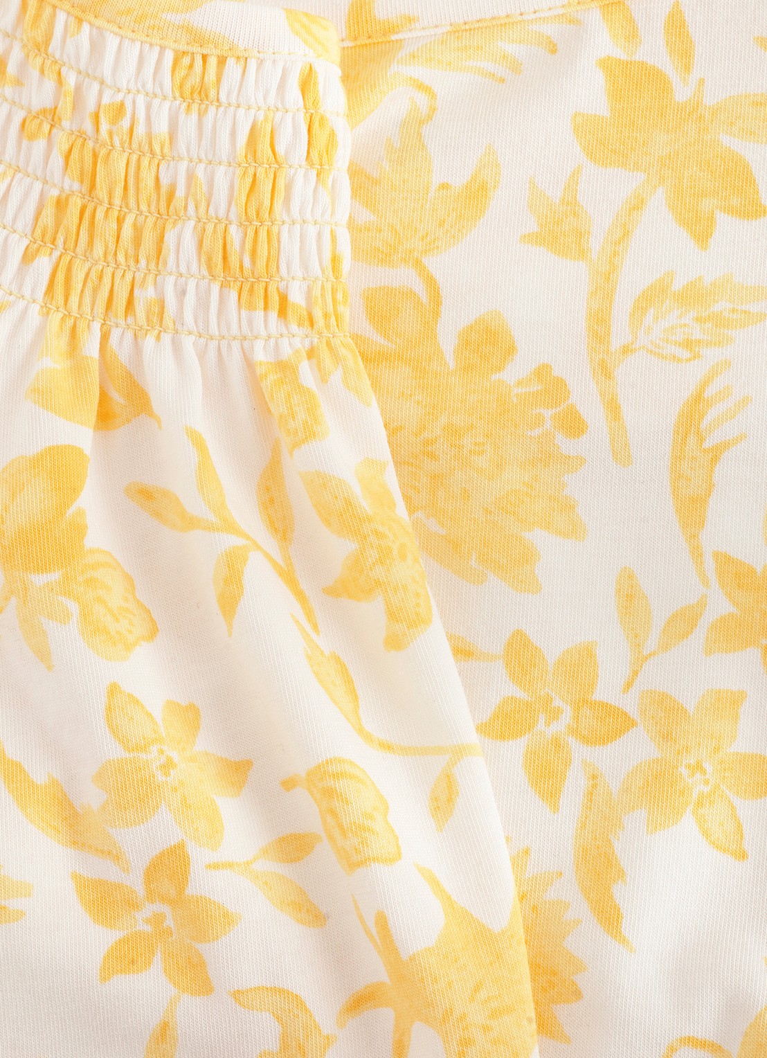 Phase Eight Adeline top met bloemenprint - detail 4 geel