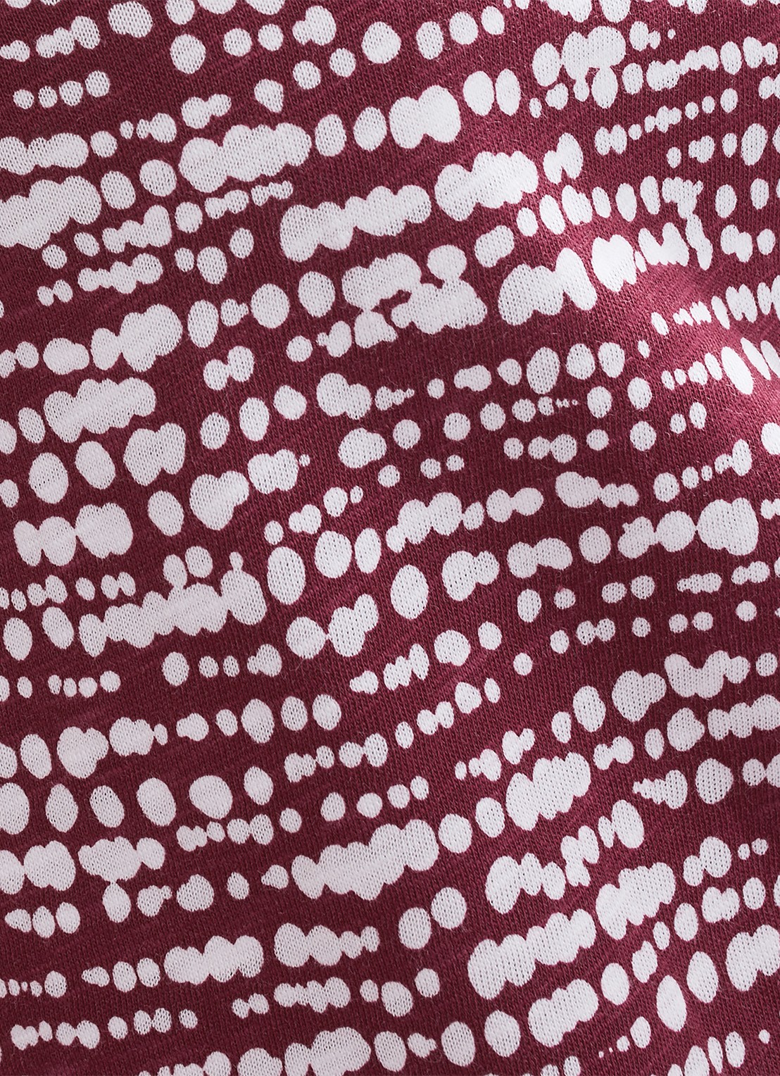 Phase Eight Alice T-shirt met print - detail 6 bordeauxrood