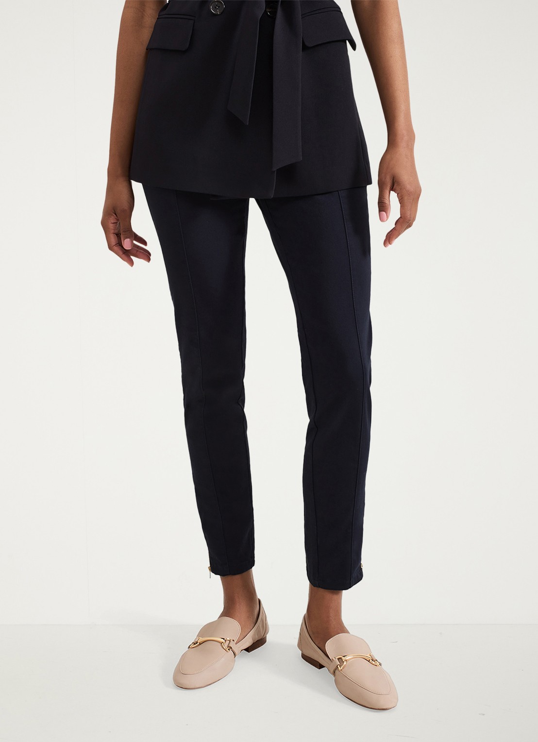 Phase Eight Amina high waist cropped skinny broek - detail 4 indigo