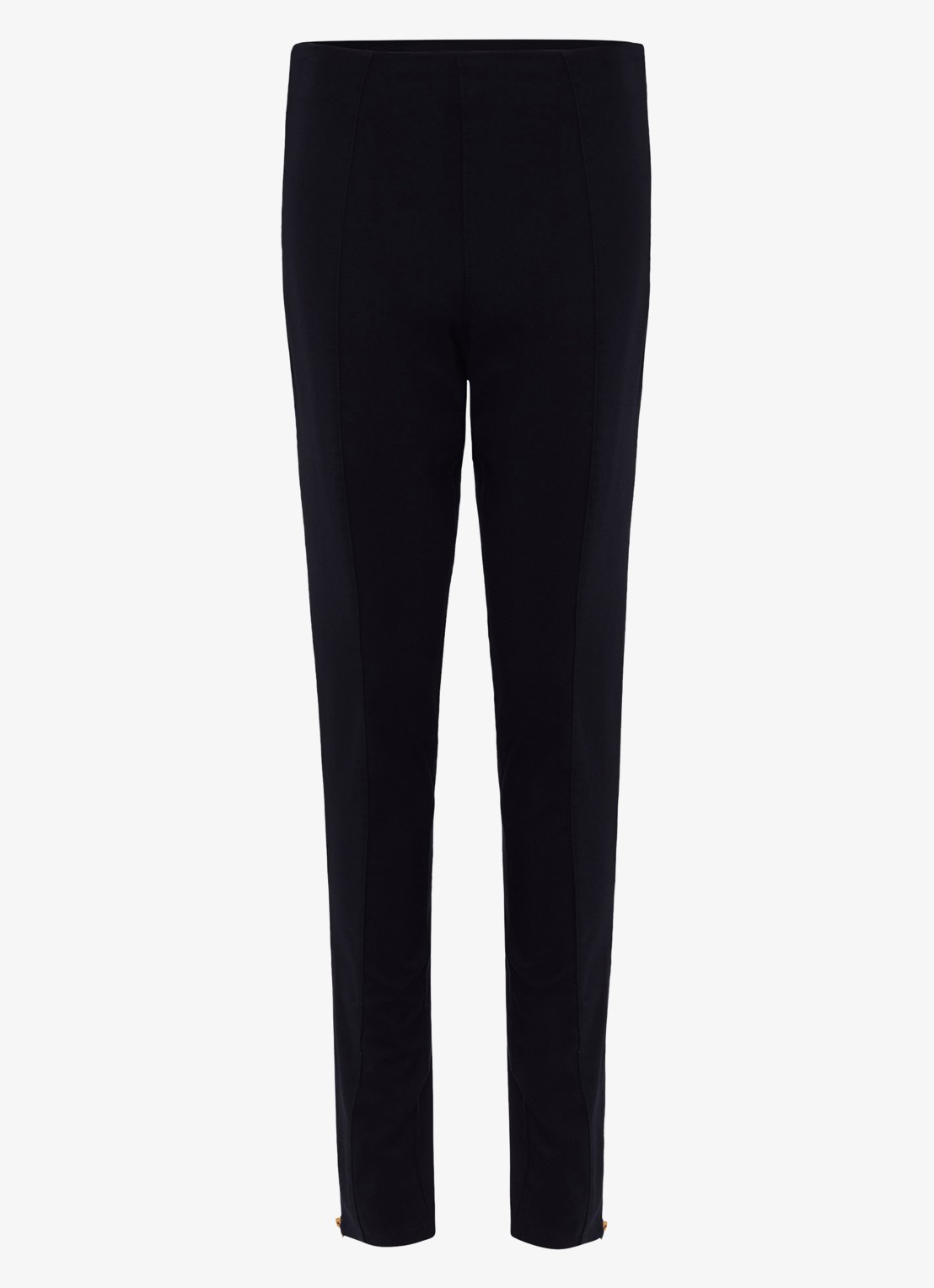 Phase Eight Amina high waist cropped skinny broek - voorkant indigo
