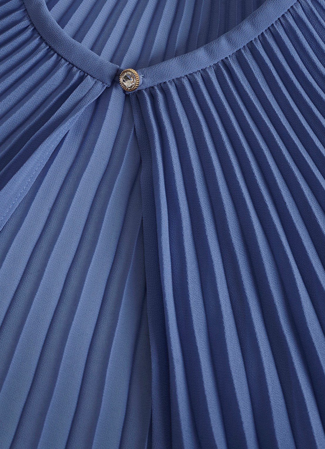 Phase Eight Anora bolero met plooien - detail 4 donkerblauw