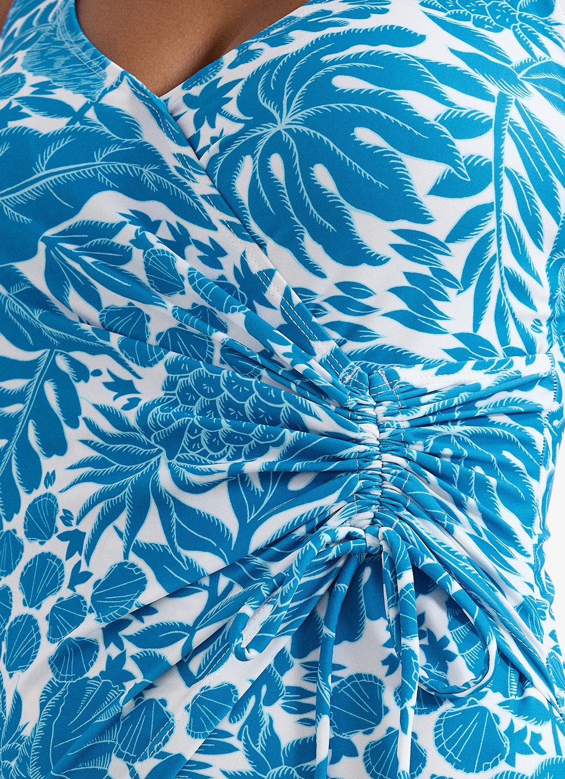 Phase Eight Badpak met print - detail 6 blauw