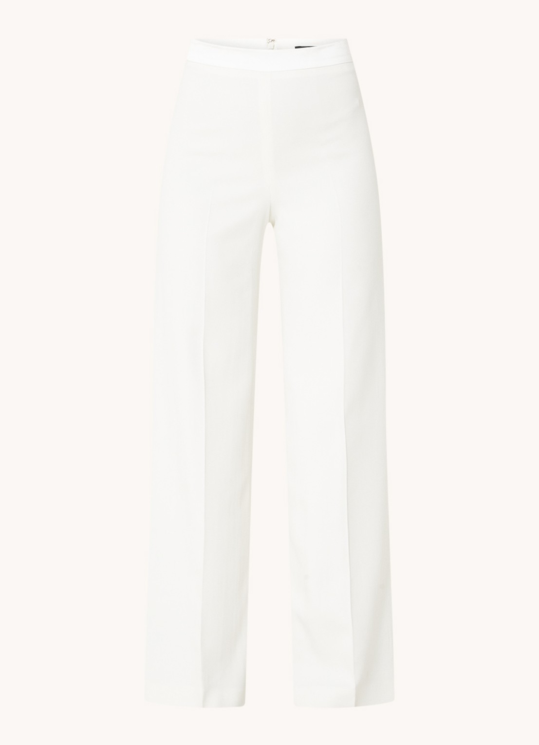 Phase Eight Beatriz Trousers Ivory 08 - voorkant 3 gebroken wit