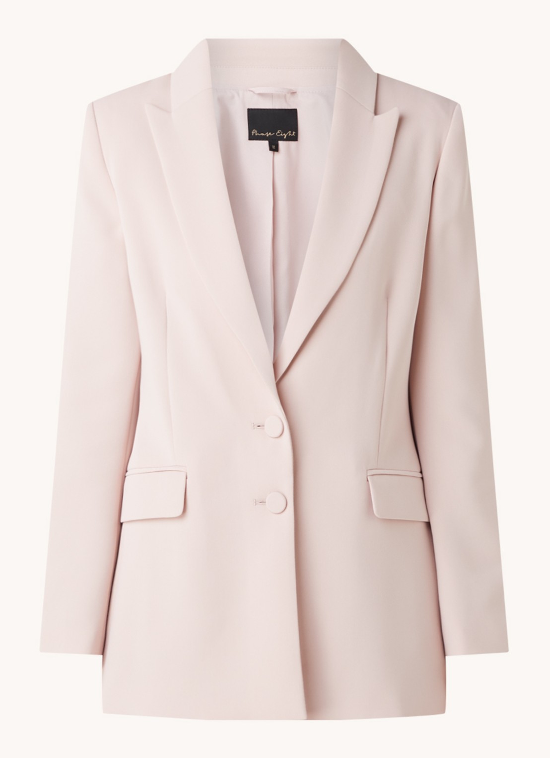 Phase Eight Cadie blazer met klepzakken - voorkant 2 oudroze