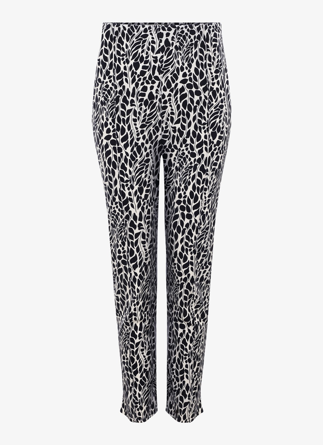 Phase Eight Carmella slim fit chino met print - voorkant multicolor