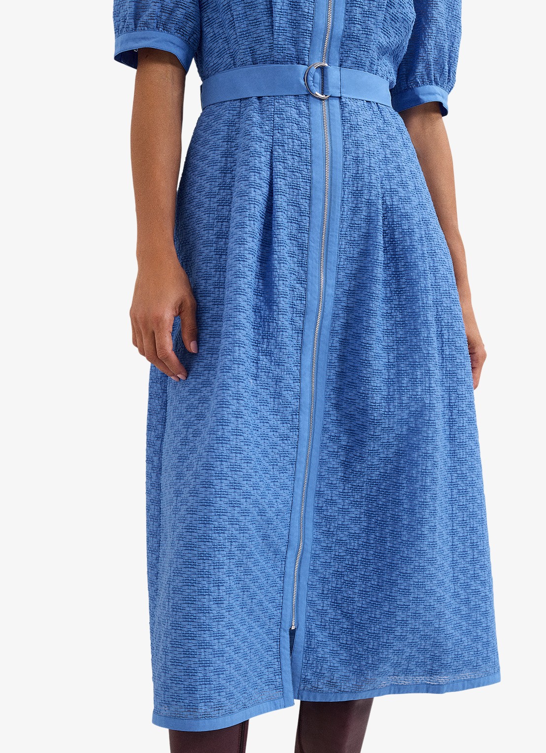 Phase Eight Casey midi jurk met ceintuur - detail 7 blauw