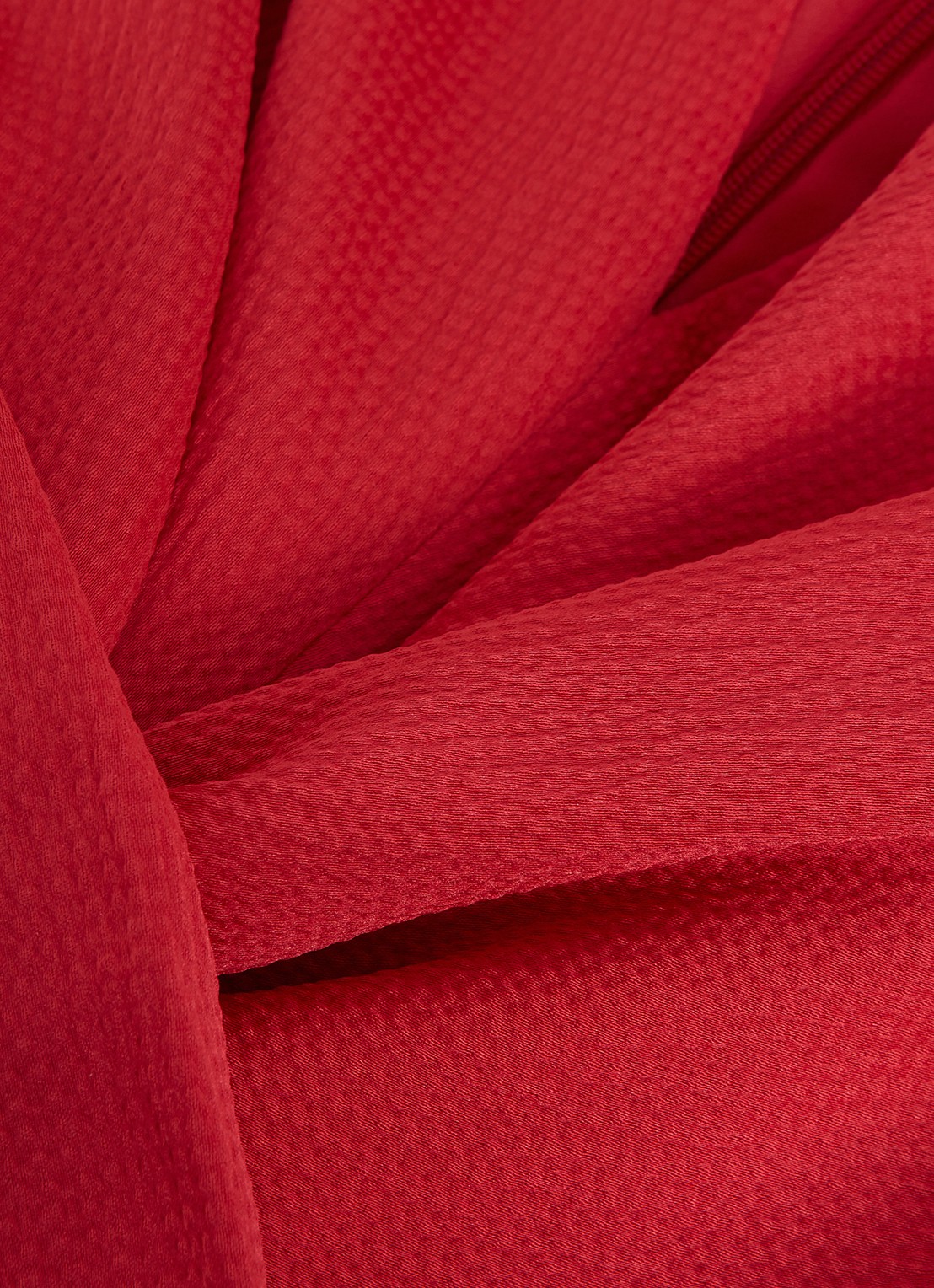 Phase Eight Celestia midi jurk met plissé en strikdetail - detail 8 rood