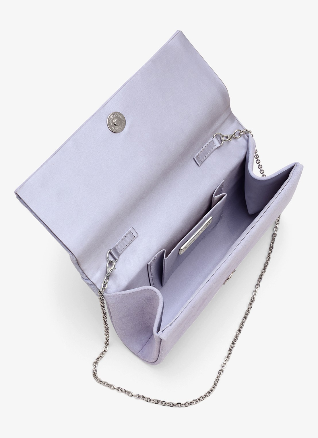 Phase Eight Clutch met knoopdetail - detail 2 donkerblauw