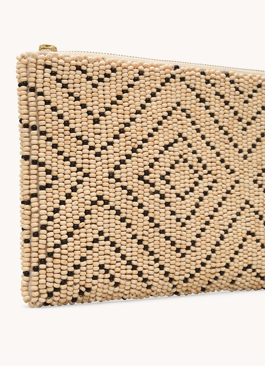 Phase Eight Clutch met kralendecoratie - detail 4 wit
