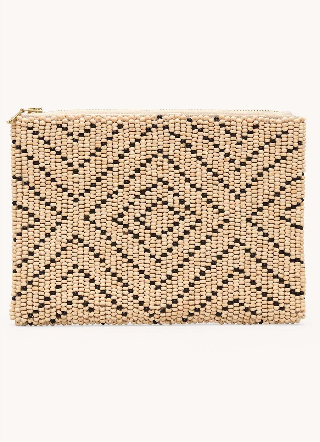 Phase Eight Clutch met kralendecoratie - voorkant wit