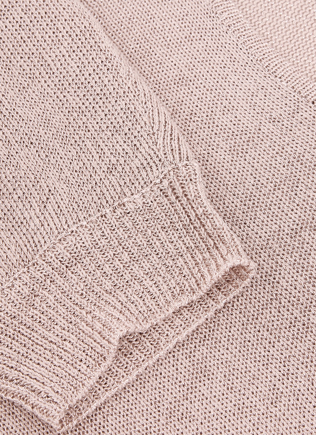 Phase Eight Cristine fijngebreide trui met lurex - detail 6 goud