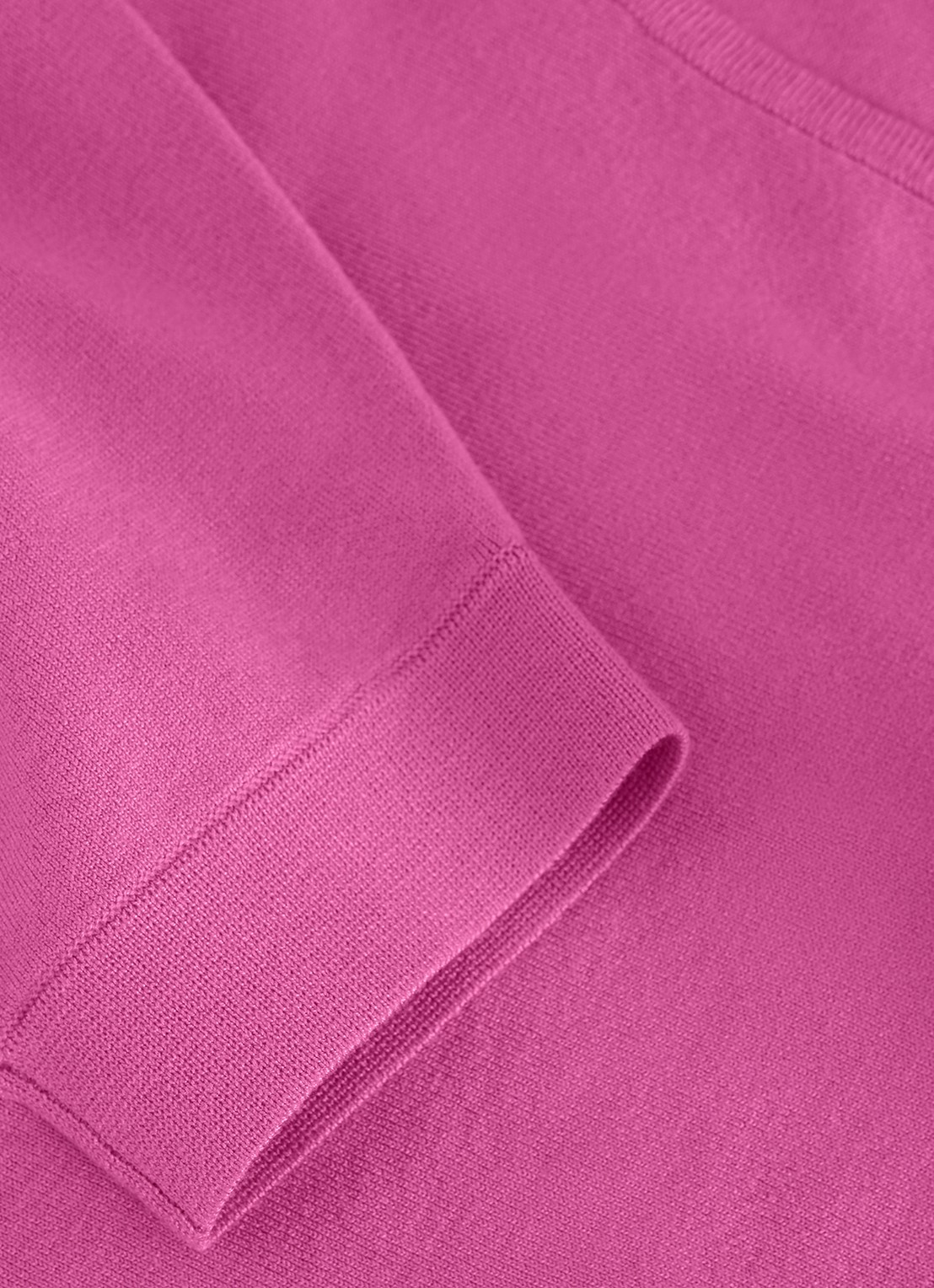 Phase Eight Cristine fijngebreide trui met vleermuismouw - detail 4 roze