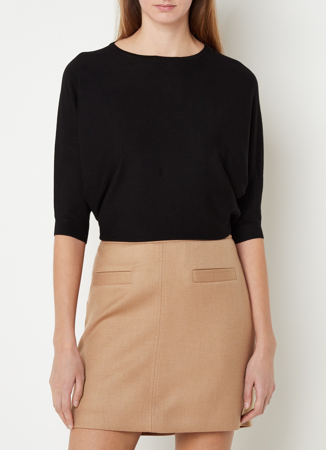 Phase Eight Cristine Knit Black XS - detail 7 zwart