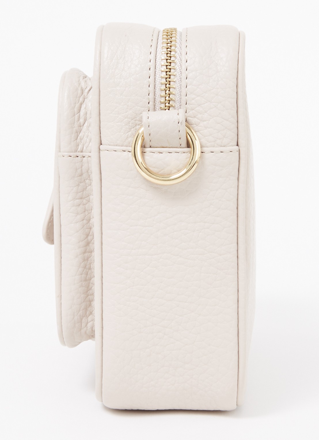 Phase Eight Crossbodytas van leer - detail 4 creme