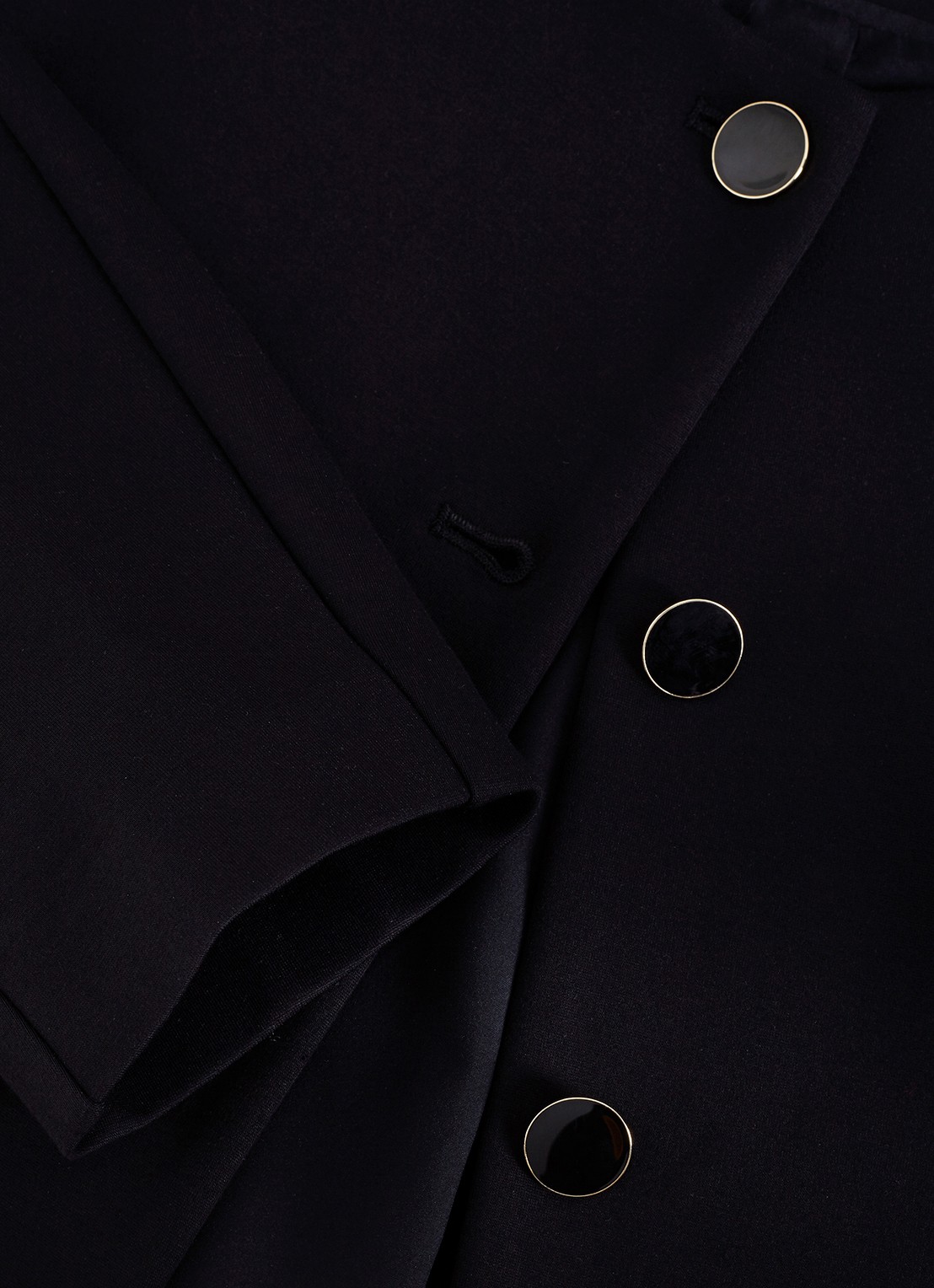 Phase Eight Danni blazer met schoudervulling - detail 3 zwart