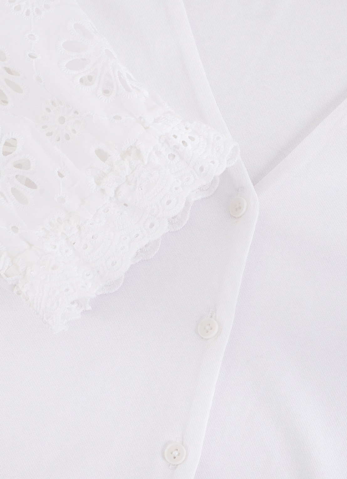 Phase Eight Eleanor top met geborduurd detail - detail 4 wit
