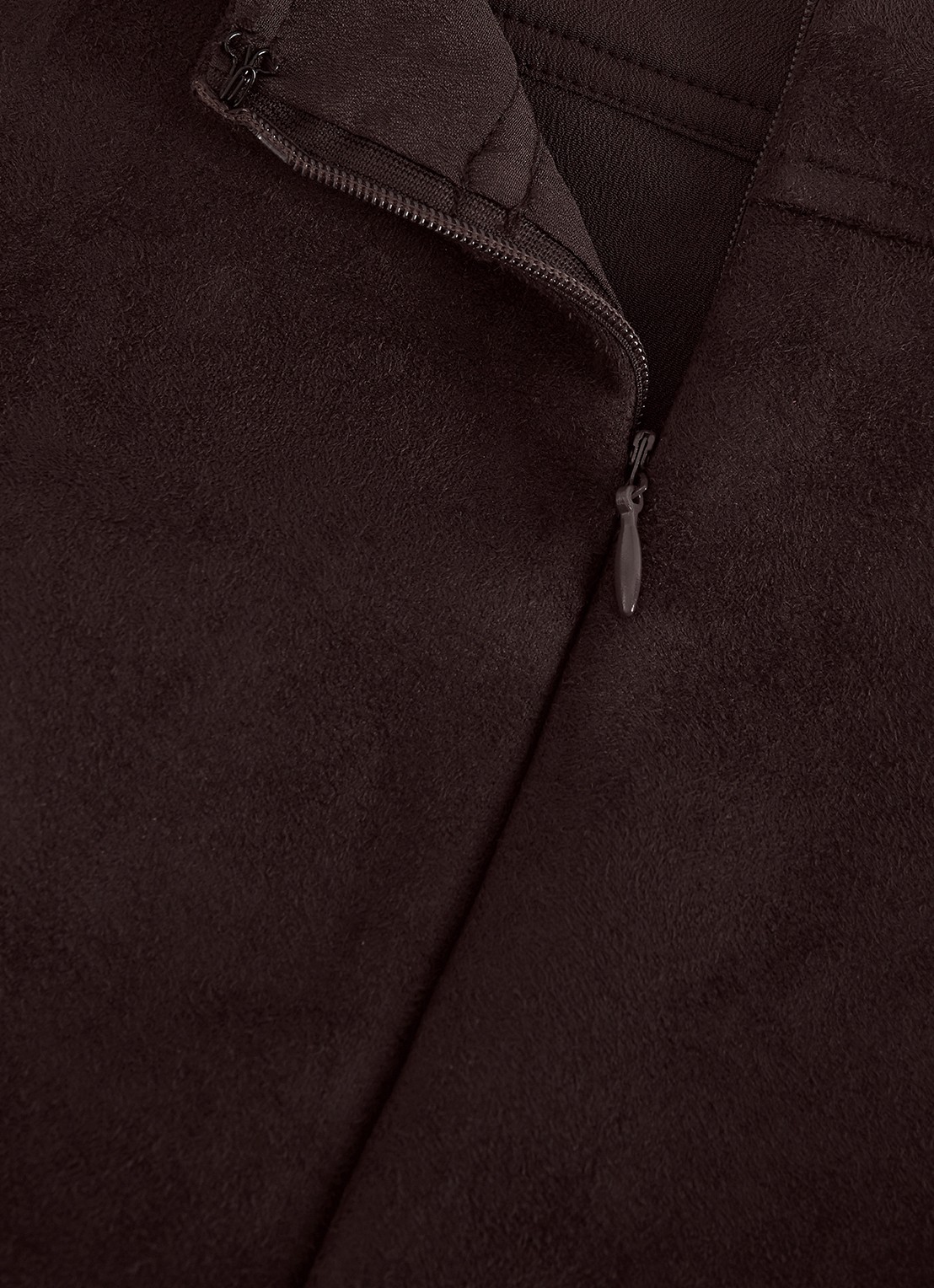 Phase Eight Elodie midi rok met split - detail 6 bruin
