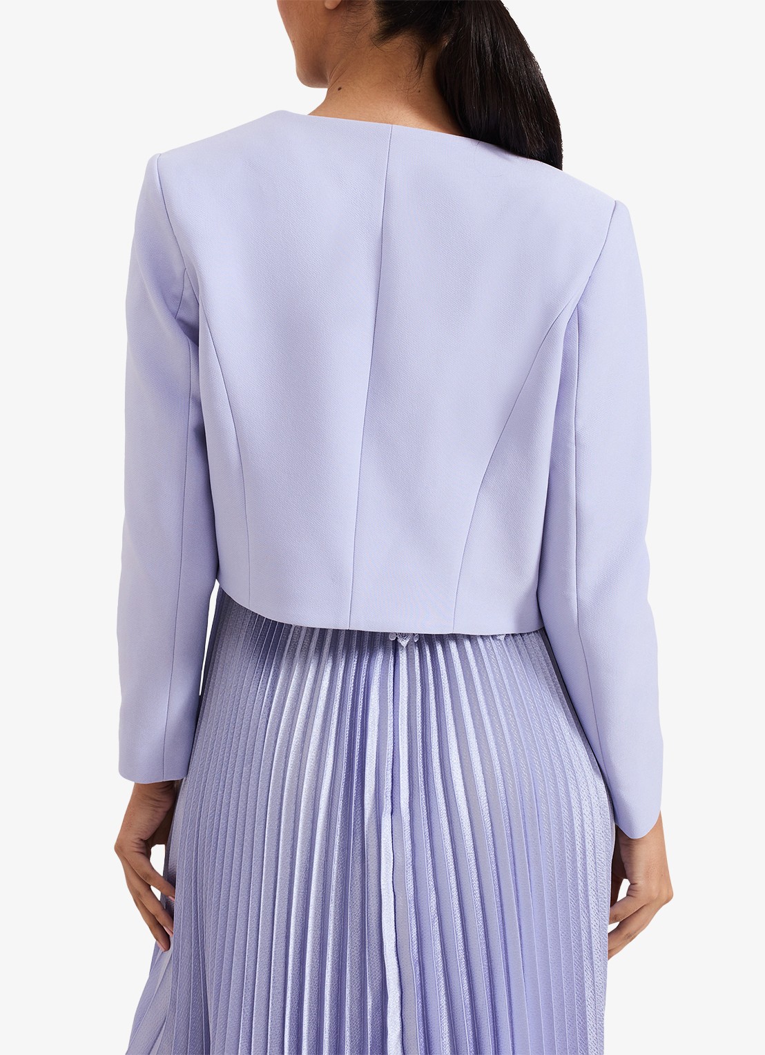 Phase Eight Emma bolero met klepzakken - achterkant 3 lila