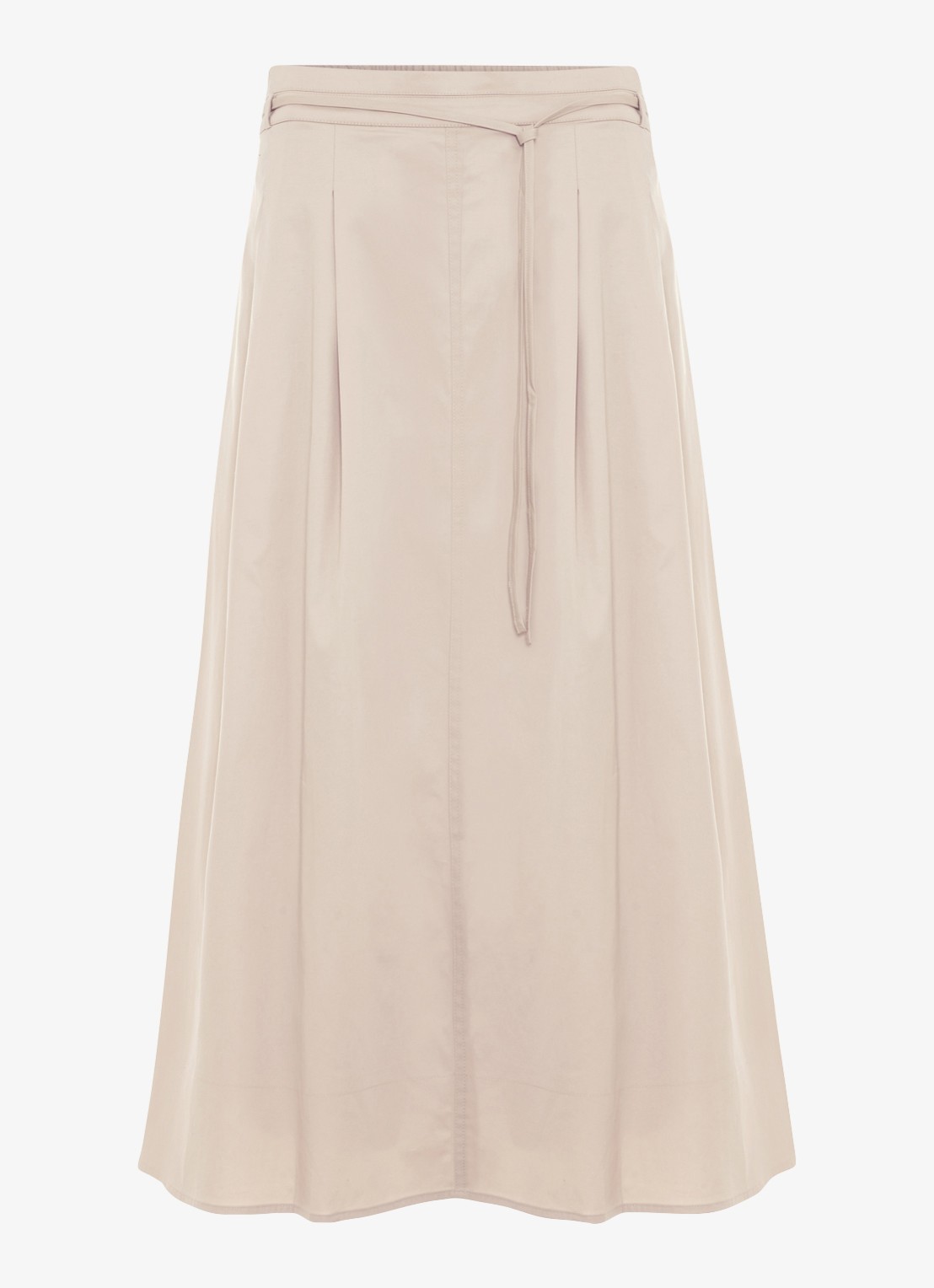 Phase Eight Erin midi rok met steekzakken - voorkant 5 creme