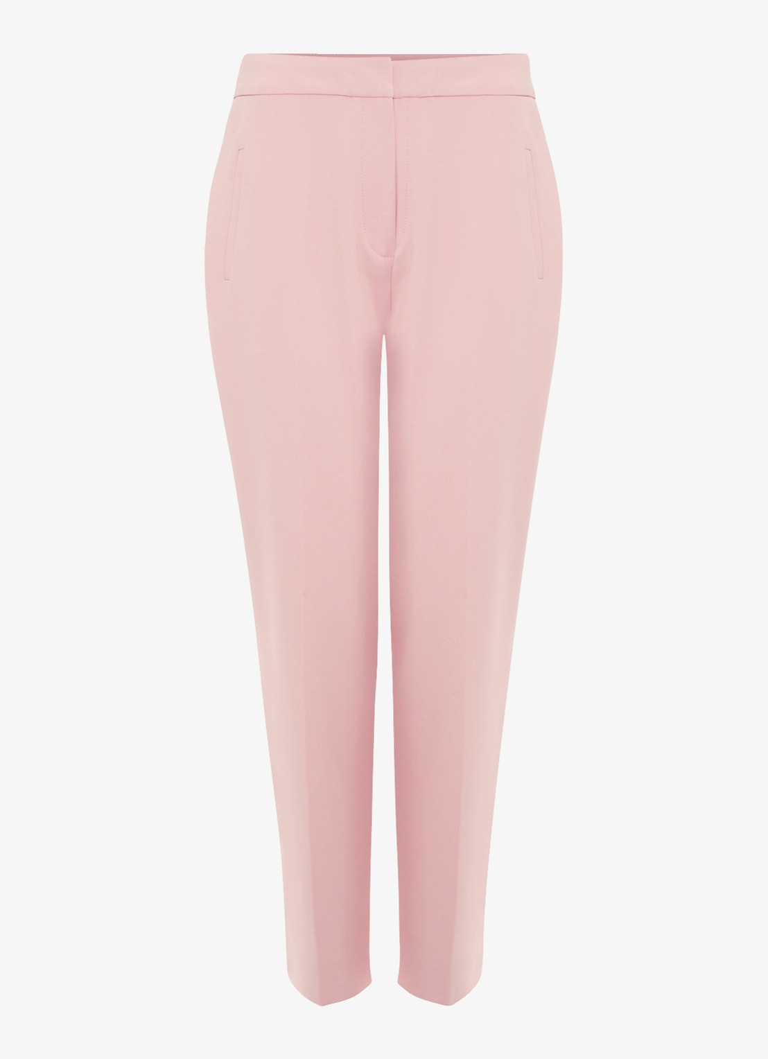 Phase Eight Fara slim fit pantalon met steekzakken - voorkant 4 lichtroze