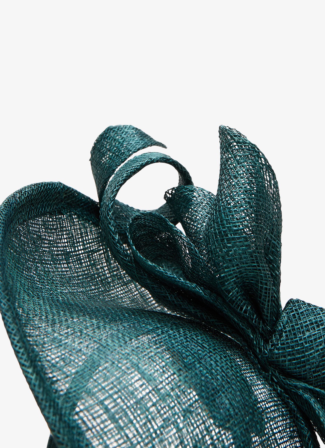 Phase Eight Fascinator haarband met applicatie - detail 2 turquoise