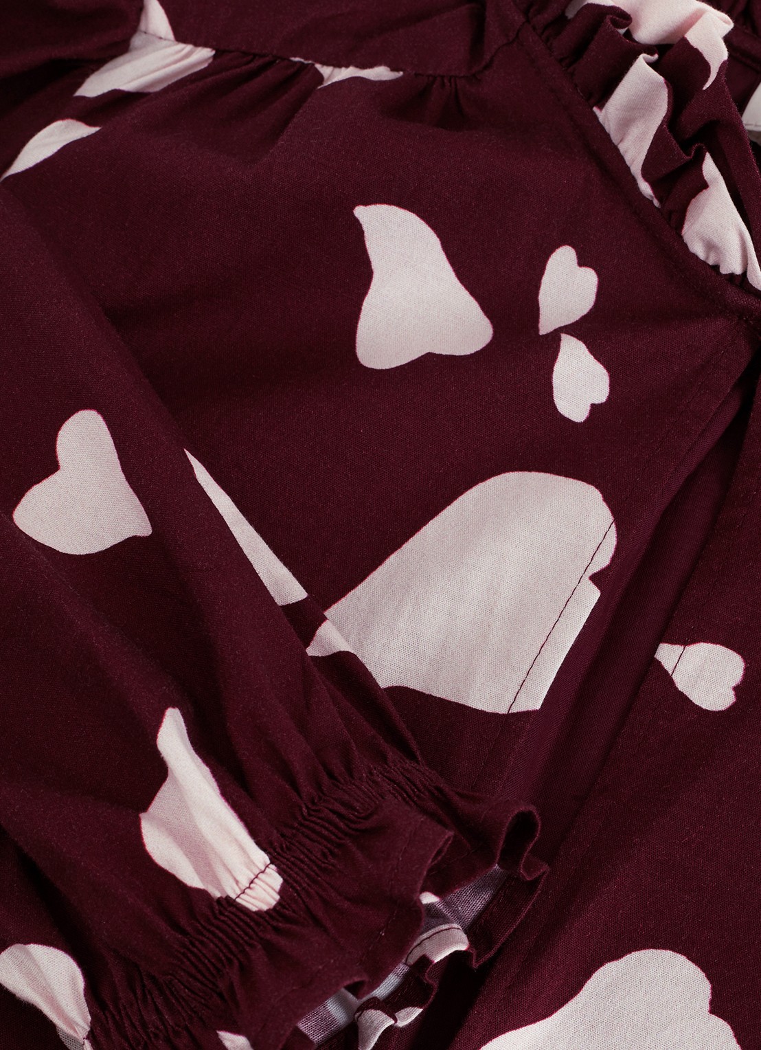 Phase Eight Gaia Heart mini tuniekjurk met print - detail 6 rood