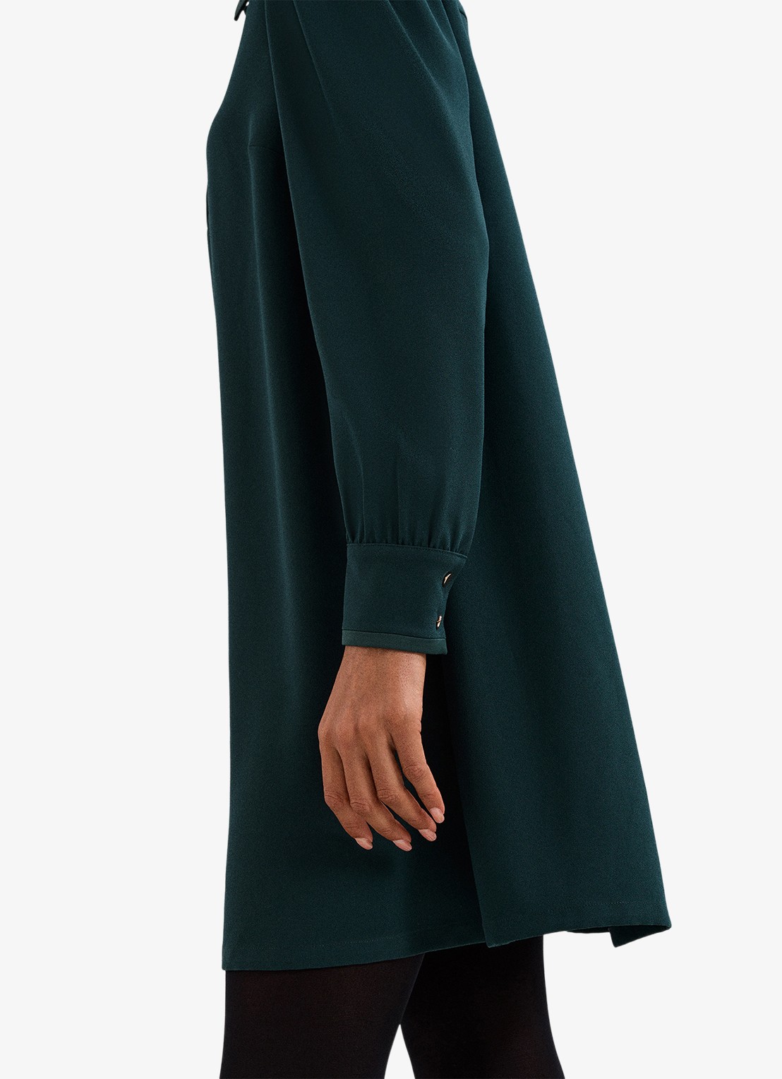 Phase Eight Gina mini tuniekjurk met ballonmouw - detail 6 groen