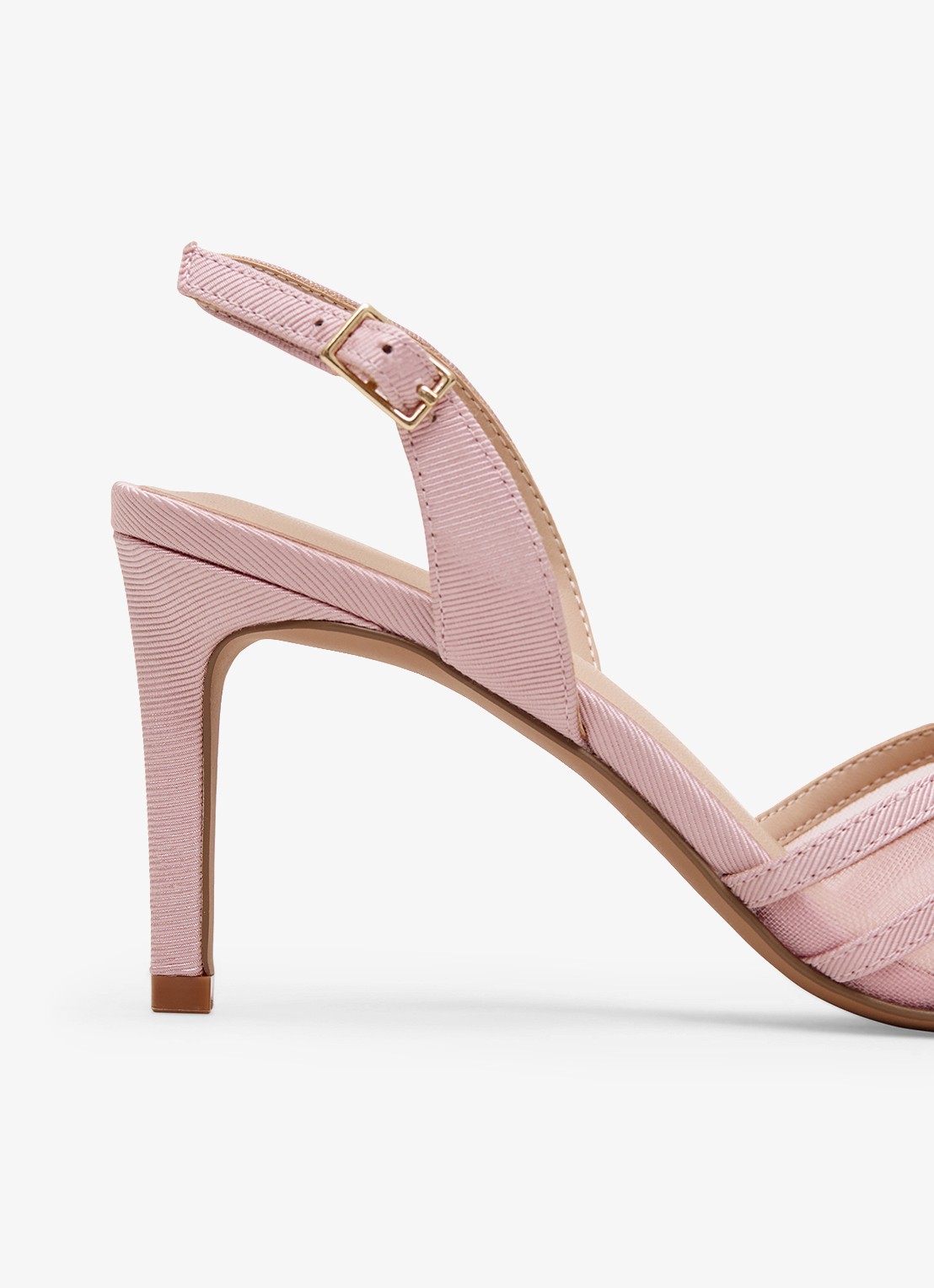 Phase Eight Grosgrain slingback met strikdetail - detail 2 oudroze