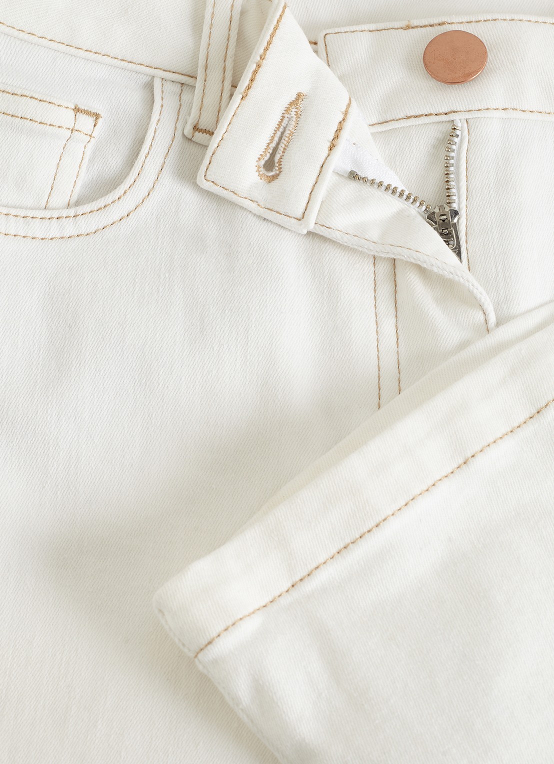 Phase Eight High waist loose fit jeans met steekzakken - detail 8 wit