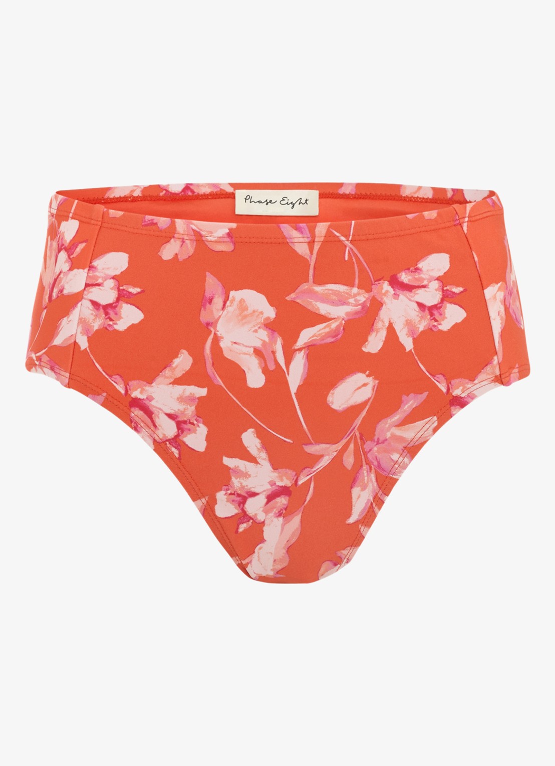 Phase Eight Hipster bikinislip met print - voorkant 5 rood