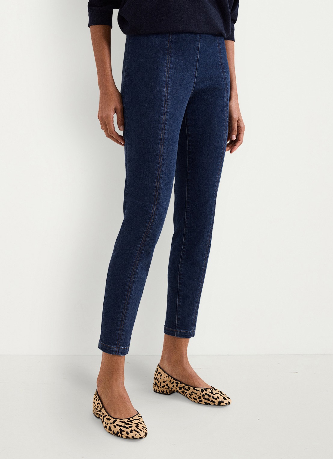 Phase Eight Immie skinny jeans met donkere wassing - detail 3 indigo