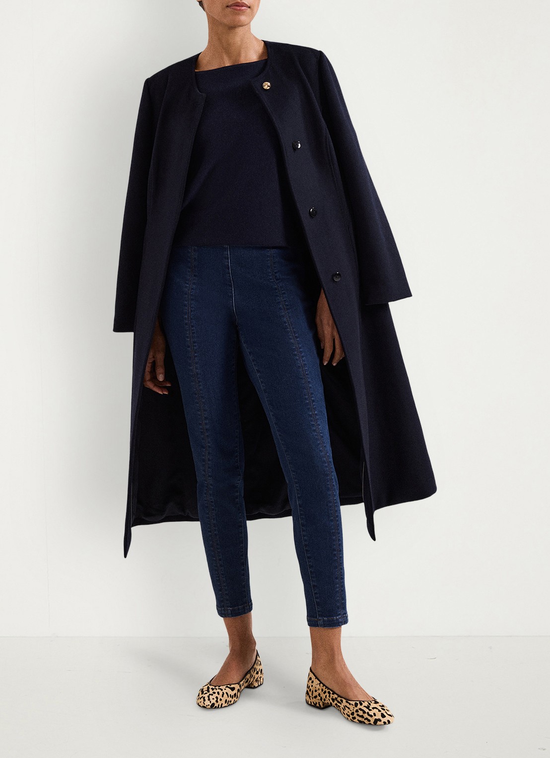 Phase Eight Immie skinny jeans met donkere wassing - detail 6 indigo