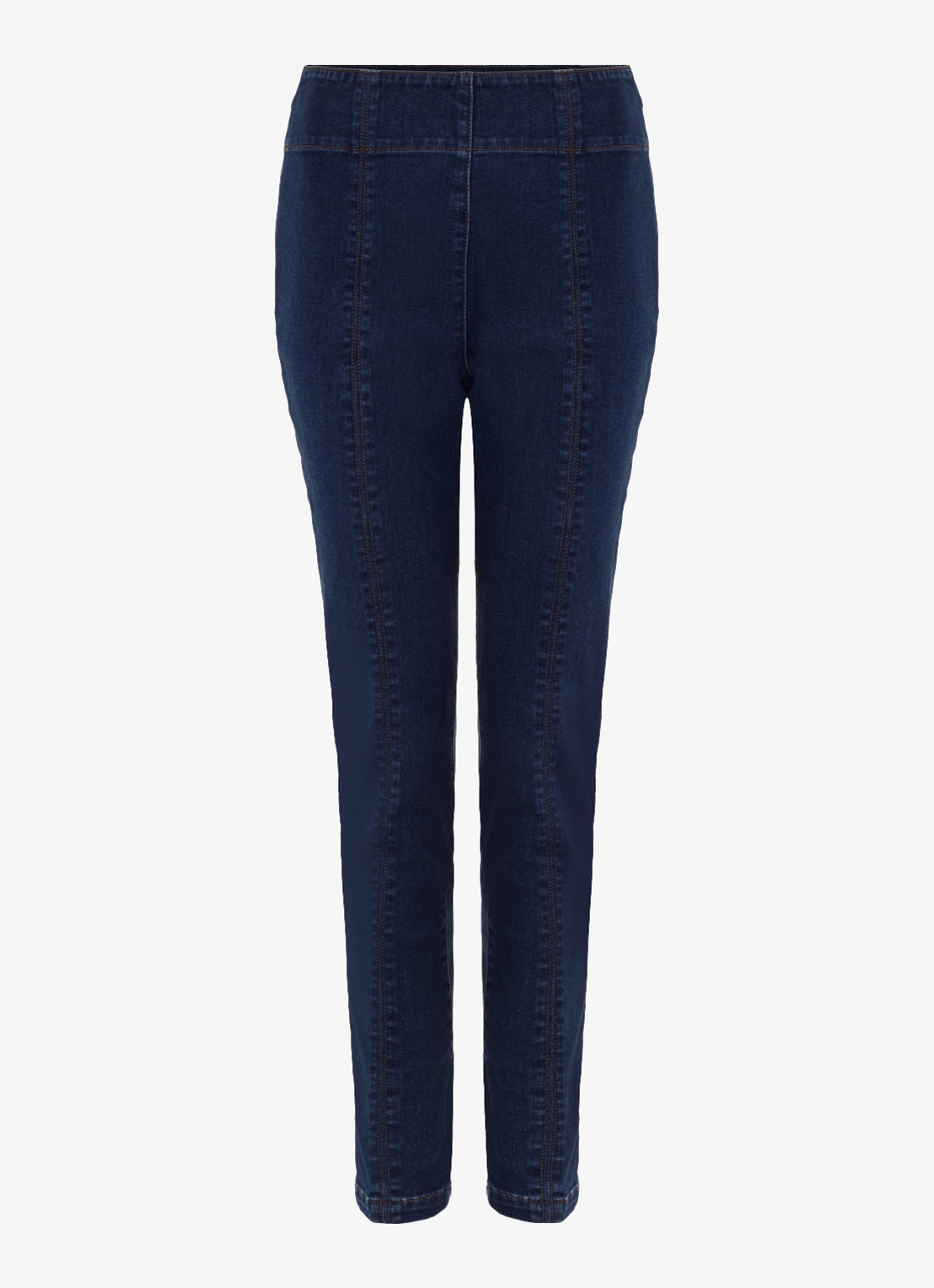 Phase Eight Immie skinny jeans met donkere wassing - voorkant indigo