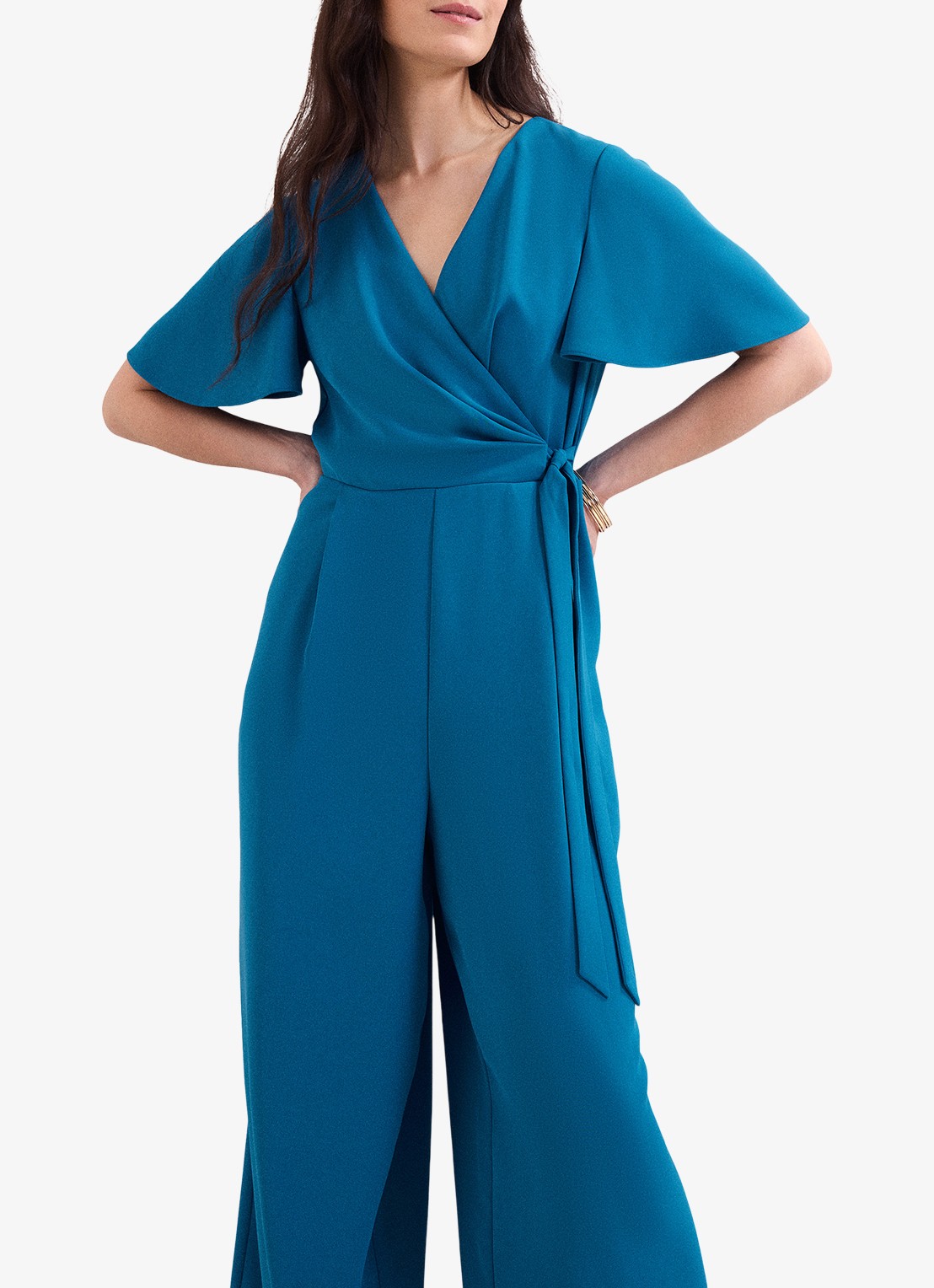 Phase Eight Julissa loose fit jumpsuit  - detail 2 blauw