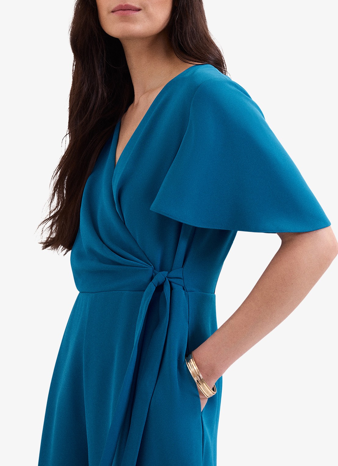 Phase Eight Julissa loose fit jumpsuit  - detail 3 blauw