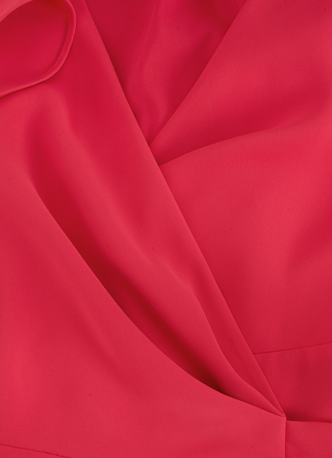 Phase Eight Julissa midi jurk met strikceintuur - detail 2 roze