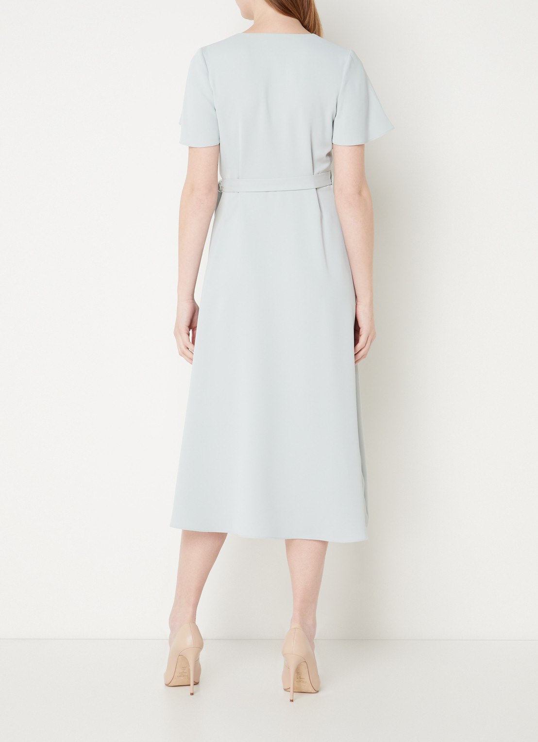 Phase Eight Julissa Wrap Dress Eau De Nil - achterkant mint